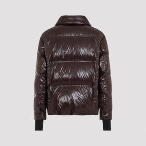 MONCLER GRENOBLE Men's Short Down Jacket with Logo Patch