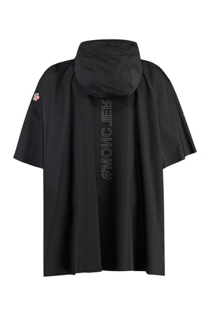 MONCLER GRENOBLE Reflective Fabric Men's Cape