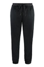 MONCLER GRENOBLE Fleece Trousers with Logo Patch for Men - FW24