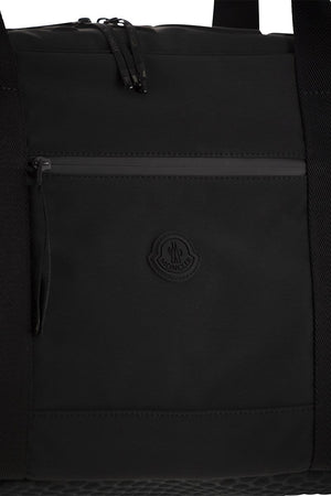 MONCLER アルケミー - 防水技術ナイロンダッフルハンドバッグ