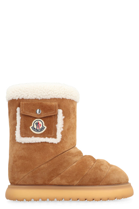 MONCLER Mid Ankle Boots with Pocket - Women's Fashion