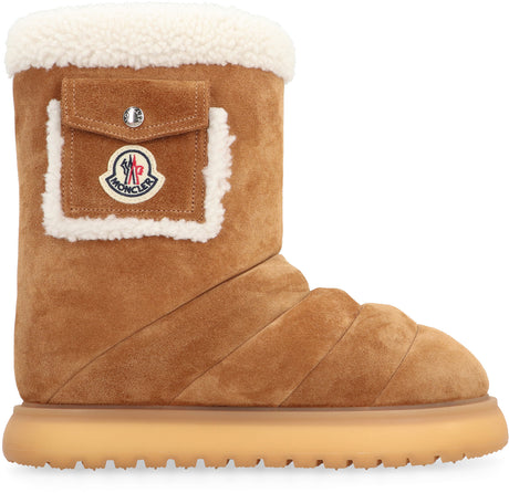 MONCLER Mid Ankle Boots with Pocket - Women's Fashion