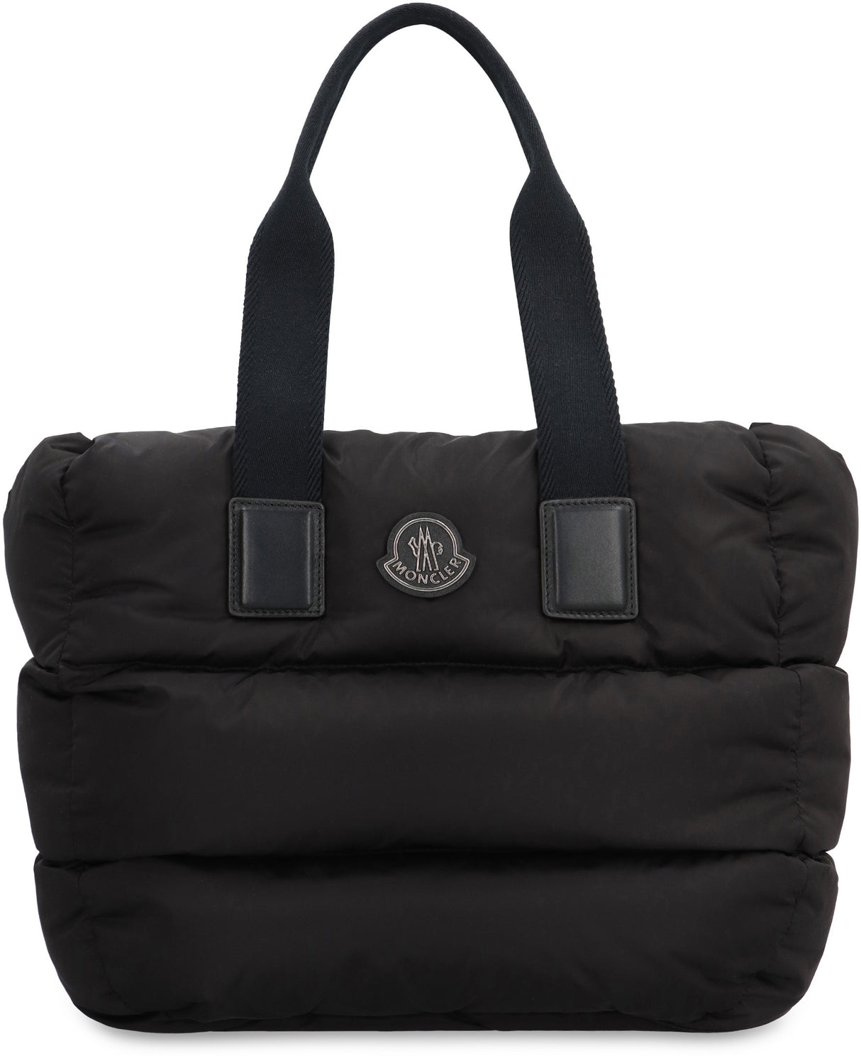 MONCLER Padded Nylon Tote Handbag - 33 cm x 30 cm x 22 cm