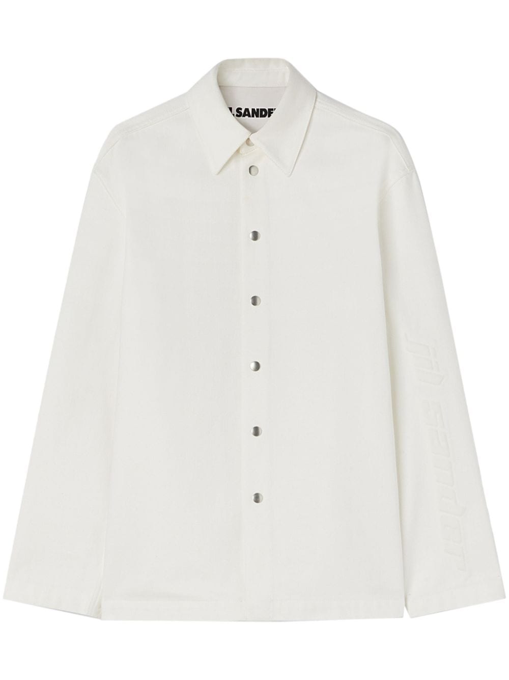 JIL SANDER Organic Cotton Denim Shirt for Men