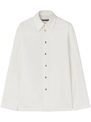 JIL SANDER Organic Cotton Denim Shirt for Men