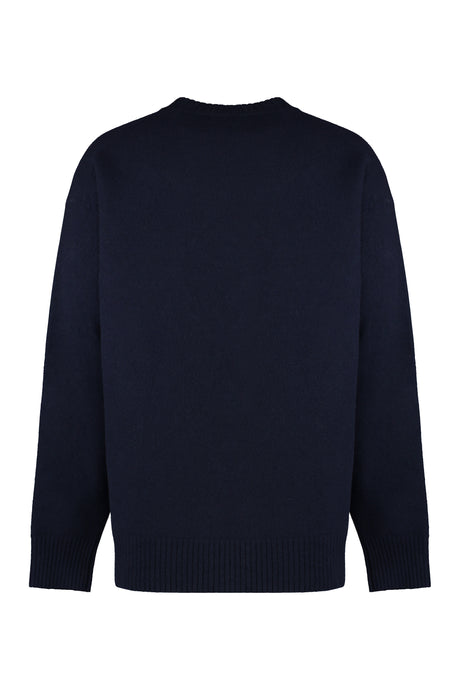 JIL SANDER Crew-Neck Wool Sweater for Men