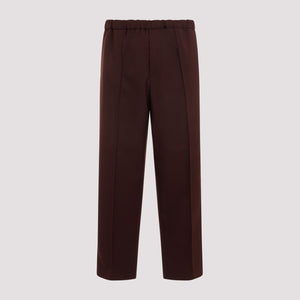 JIL SANDER Sleek Polyester Trousers for Men - FW24 Collection