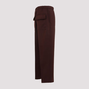 JIL SANDER Sleek Polyester Trousers for Men - FW24 Collection