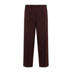 JIL SANDER Sleek Polyester Trousers for Men - FW24 Collection