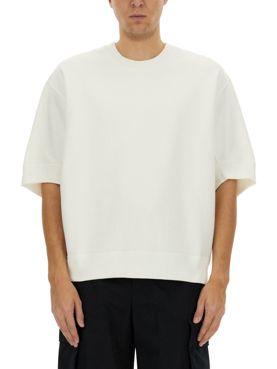 JIL SANDER Boxy Fit Cotton T-Shirt - Size M