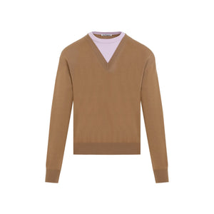 JIL SANDER Virgin Wool Pullover for Men - Fall/Winter 2024