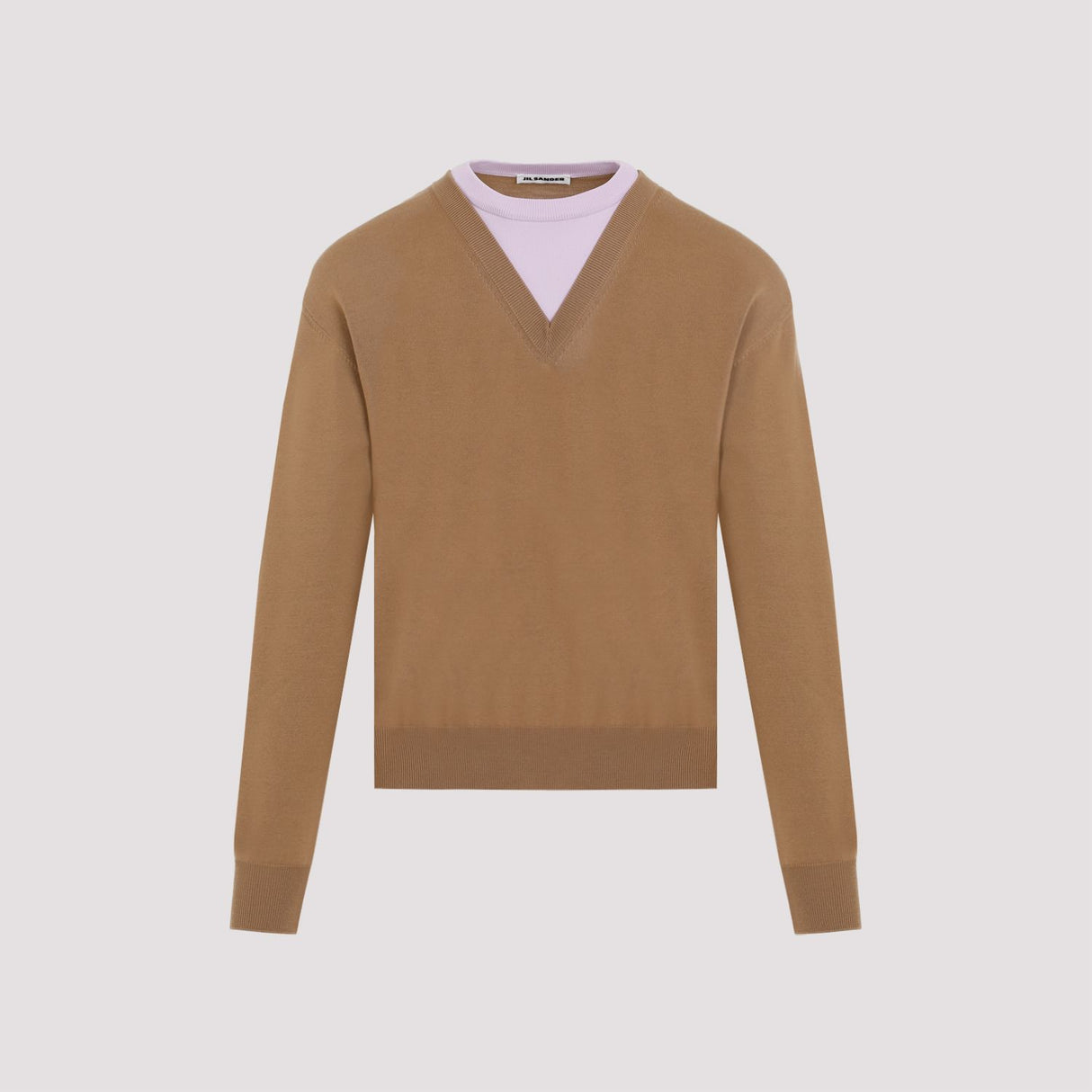 JIL SANDER Virgin Wool Pullover for Men - Fall/Winter 2024