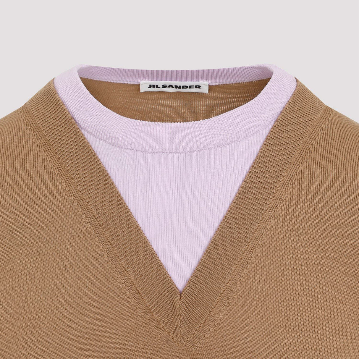 JIL SANDER Virgin Wool Pullover for Men - Fall/Winter 2024