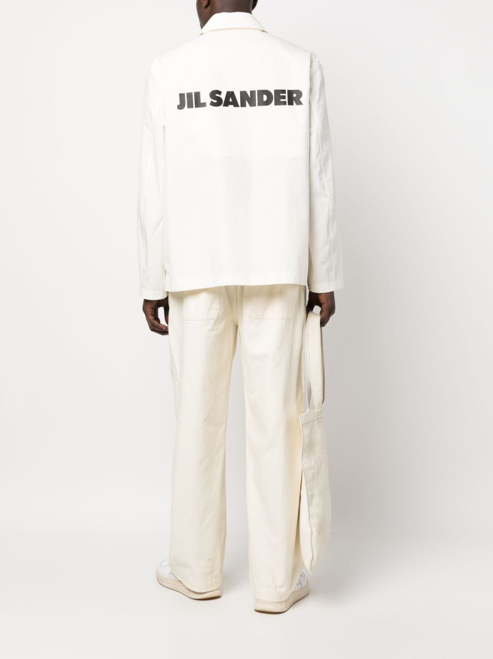 JIL SANDER メンズ ベージュジャケット - 23FWコレクション