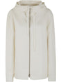 JIL SANDER Boxy Fit Blouson with Hood - Men's Outerwear