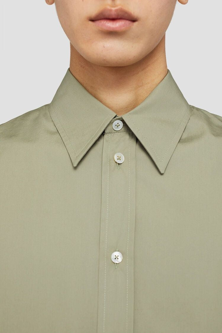 JIL SANDER Long Sleeve Cotton Shirt for Men - SS25 Edition