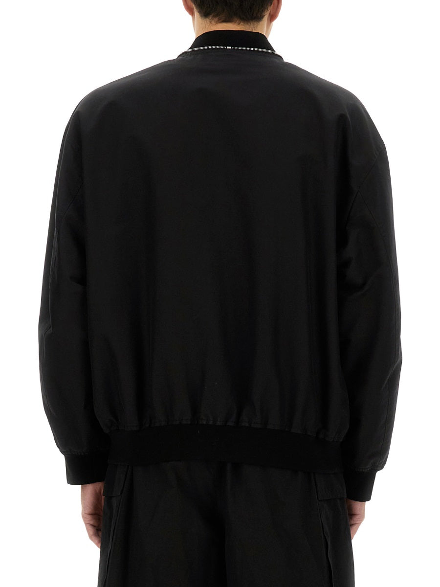 JIL SANDER Zipped Bomber Jacket for Men - SS25 Collection