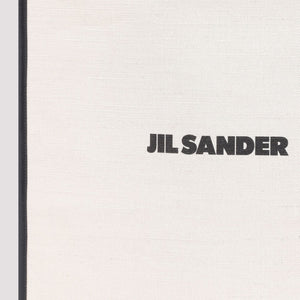 JIL SANDER ボーダー柄トートハンドバッグ