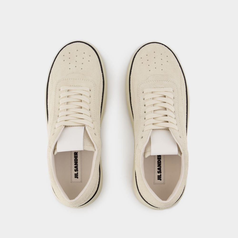 JIL SANDER Low Top Classic Sneakers for Men - FW24 Collection