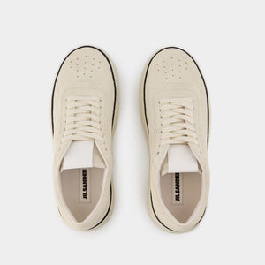 JIL SANDER Low Top Classic Sneakers for Men - FW24 Collection