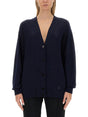 JIL SANDER Wool Cardigan - Regular Fit Size 34