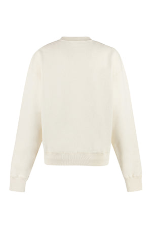 Cotton Sweatshirt with Logo Detail for Women - JIL SANDER+ Collection