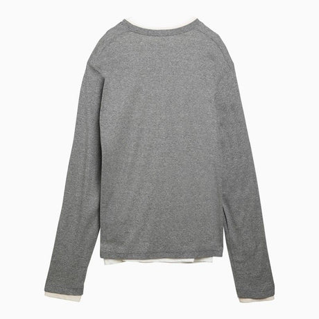 JIL SANDER Multilayer Long-Sleeved Crew Neck T-Shirt