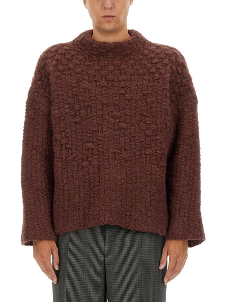 JIL SANDER Mohair Blend Knit Sweater - Size 50