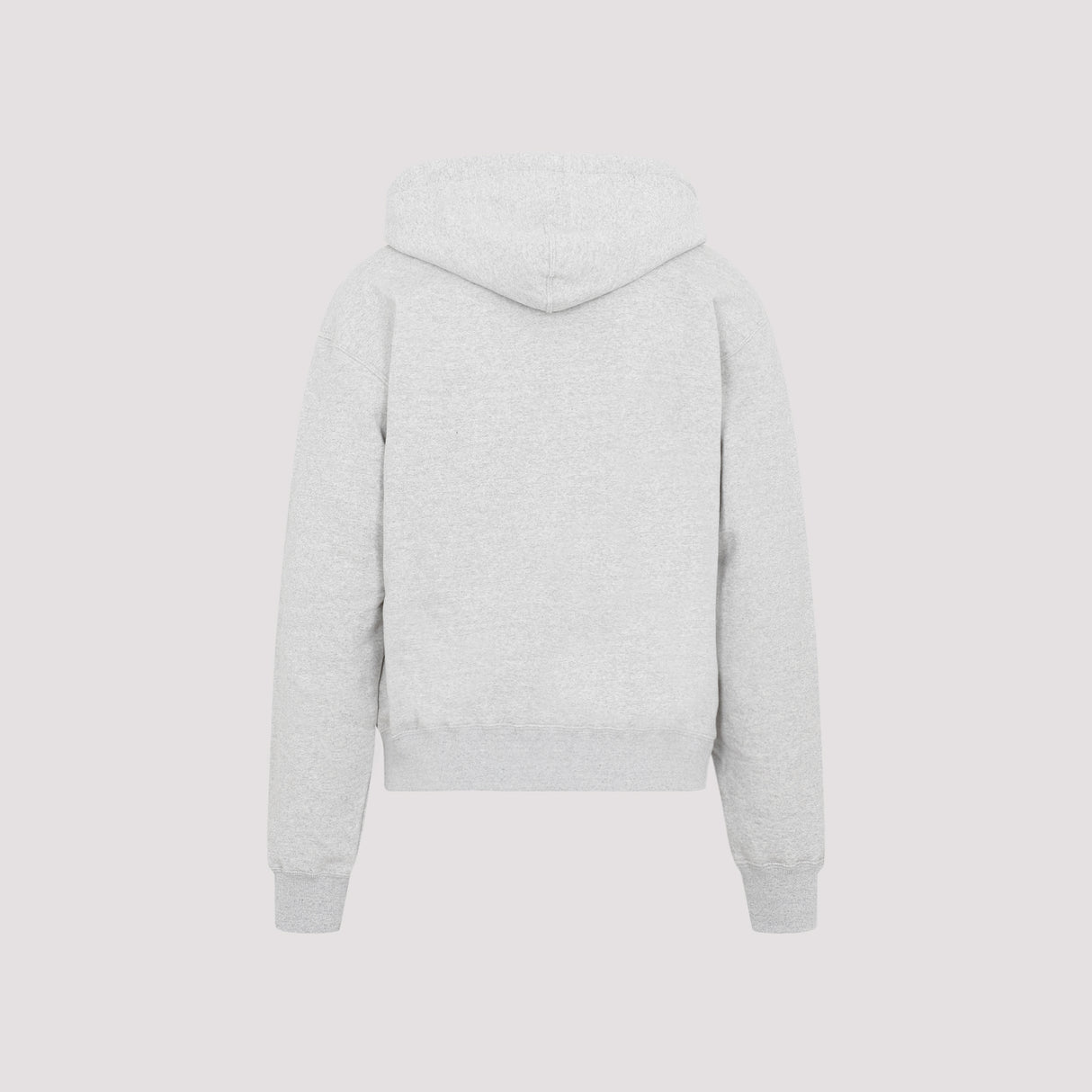 JIL SANDER Cotton Hoodie with Ribbed Edges for Men