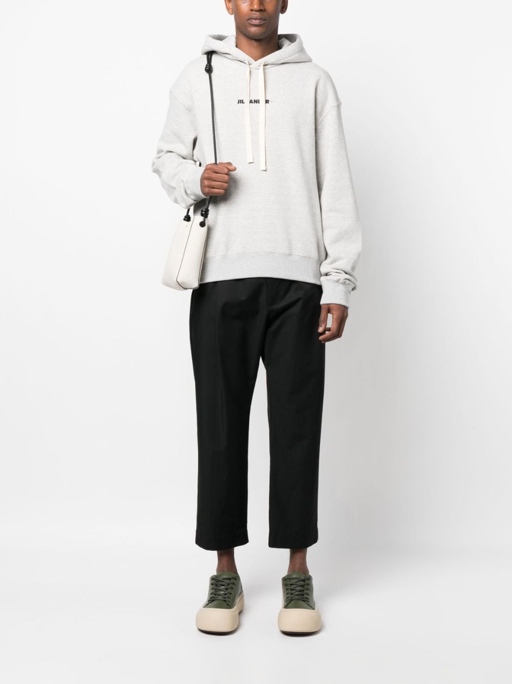 JIL SANDER Classic Logo Sweatshirt - Regular Fit