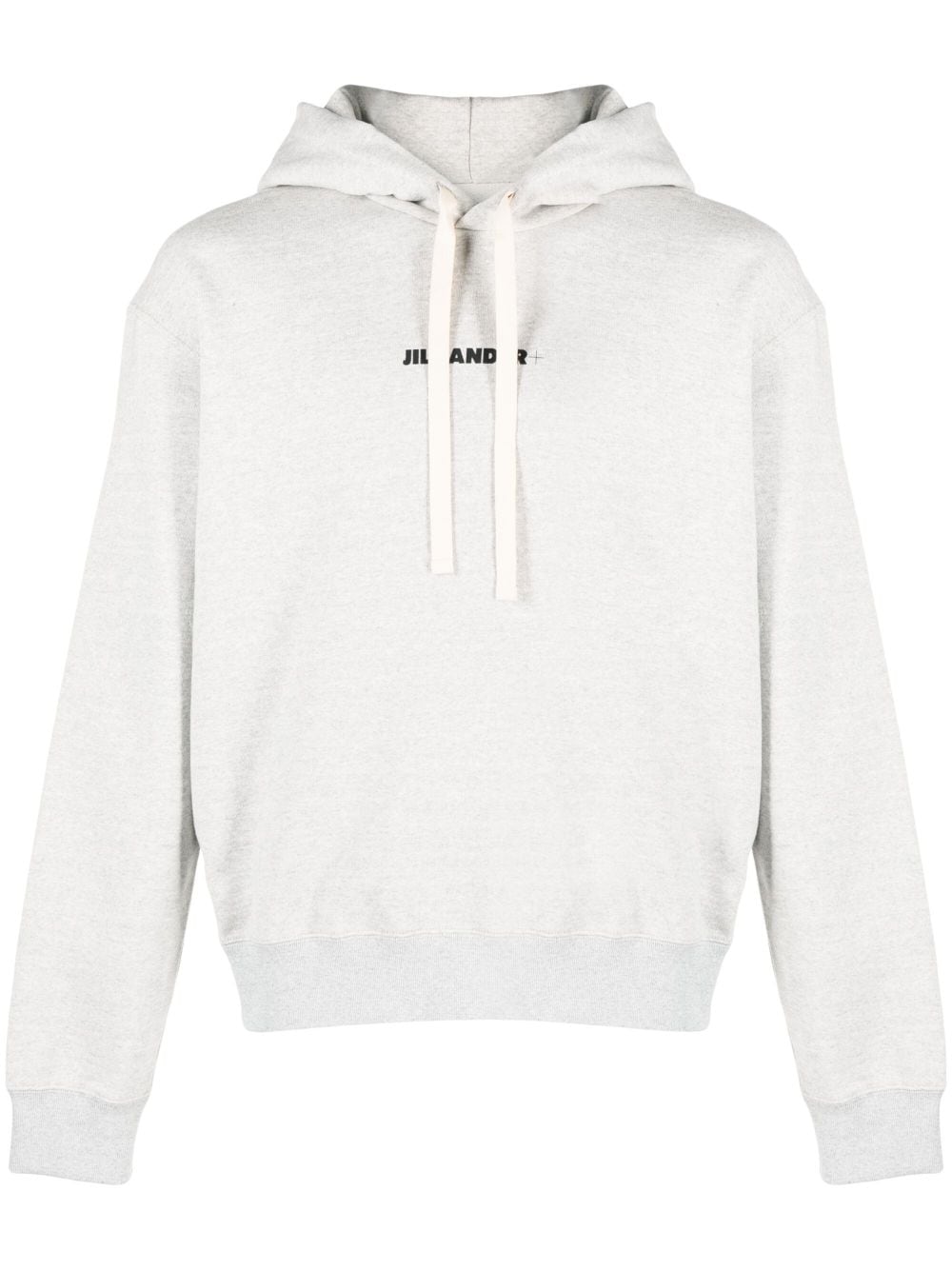 JIL SANDER Logo-Print Cotton Hoodie for Men (FW24)