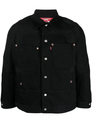 JUNYA WATANABE Buttoned Cotton Shirt Jacket for Men