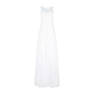 JACQUEMUS Elegant Floor Length Lace Dress