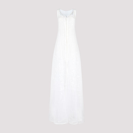 JACQUEMUS Elegant Floor Length Lace Dress