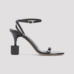 JACQUEMUS Women's 9cm Heel Luxury Sandals