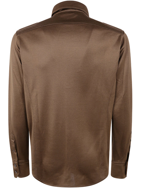 TOM FORD Cut and Sewn Long Sleeve Shirt