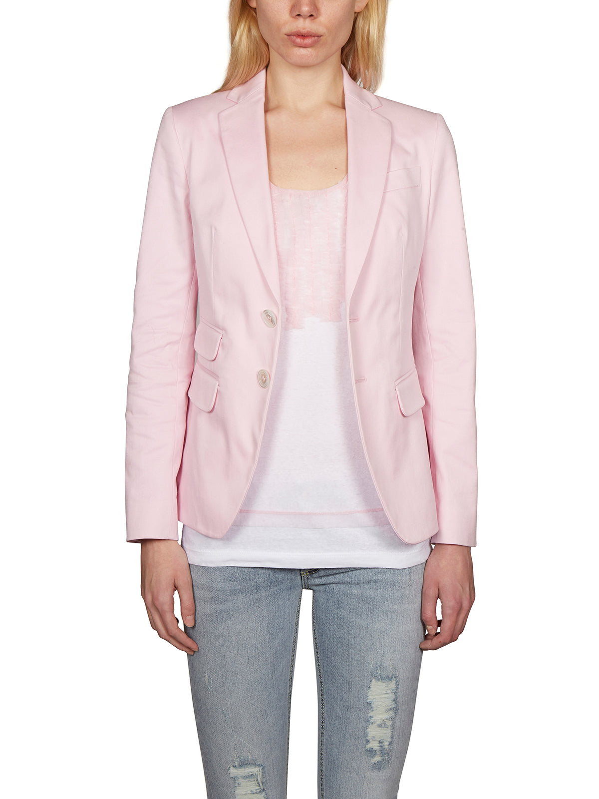 DSQUARED2 Elegant Two-Buttons Stretch Cotton Jacket (Size 40)