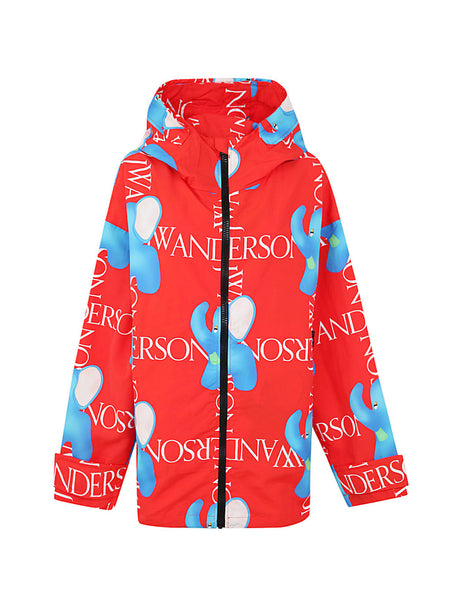 JW ANDERSON Women's Mini Hooded Shell Jacket