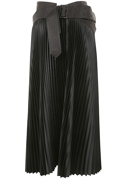 JUNYA WATANABE Pleated Long Skirt for Women