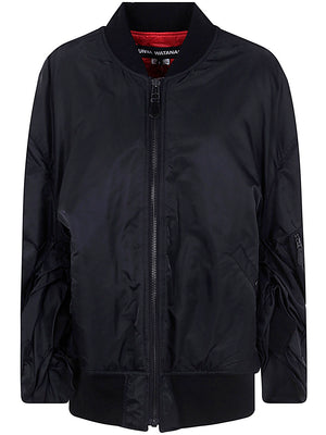 JUNYA WATANABE Women's Rolled Sleeves Mini Bomber Jacket