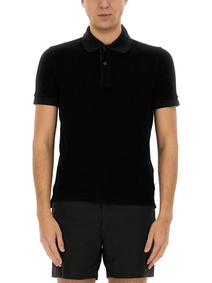 TOM FORD Men's Classic Polo Tee - Size 48