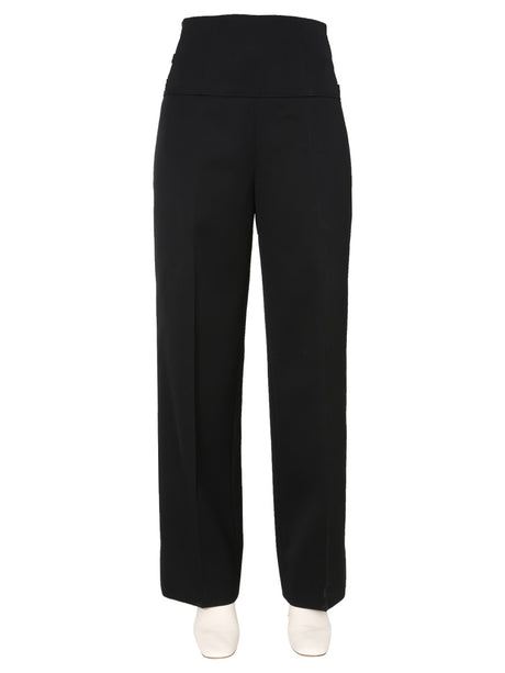 JIL SANDER Tailored Wide-Leg Trousers for Women