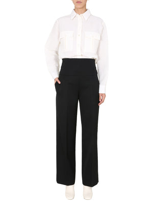 JIL SANDER Tailored Wide-Leg Trousers for Women