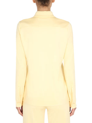 JIL SANDER Oversized Fit Classic Collar Shirt