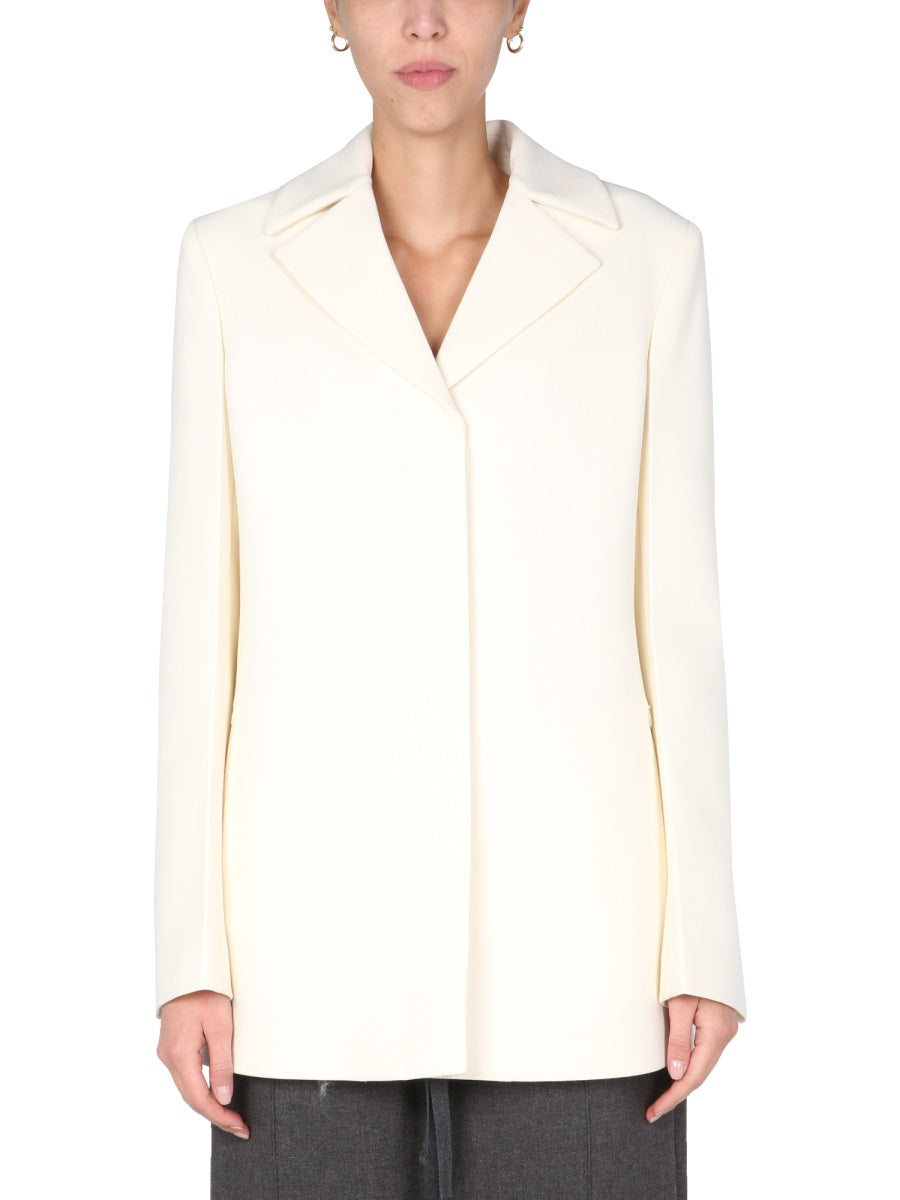 JIL SANDER Tailored Blazer with Inverted Revers for Women