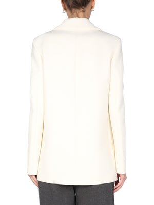 JIL SANDER Tailored Blazer with Inverted Revers for Women