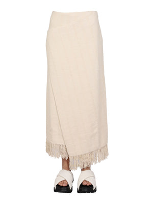 JIL SANDER Zip Closure Skirt