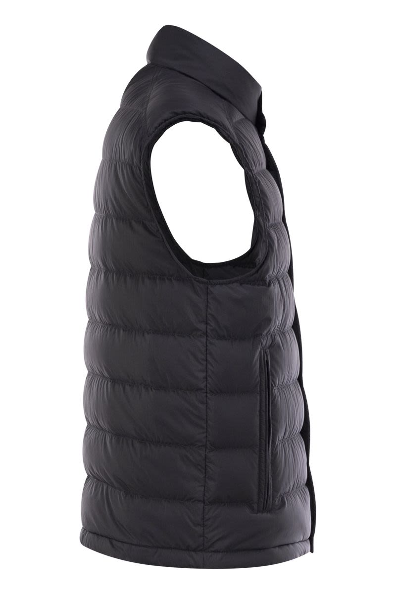 MONCLER Sustainable Down-Filled Vest for Men