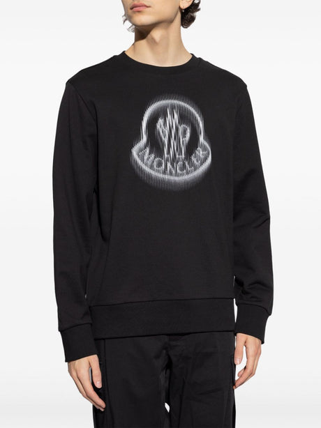 MONCLER Premium Cotton Sweatshirt for Men - Spring/Summer Collection