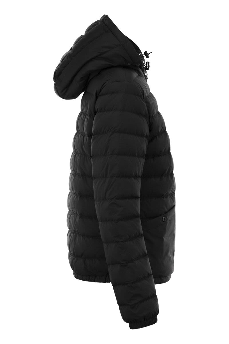 MONCLER Mini Short Hooded Down Jacket